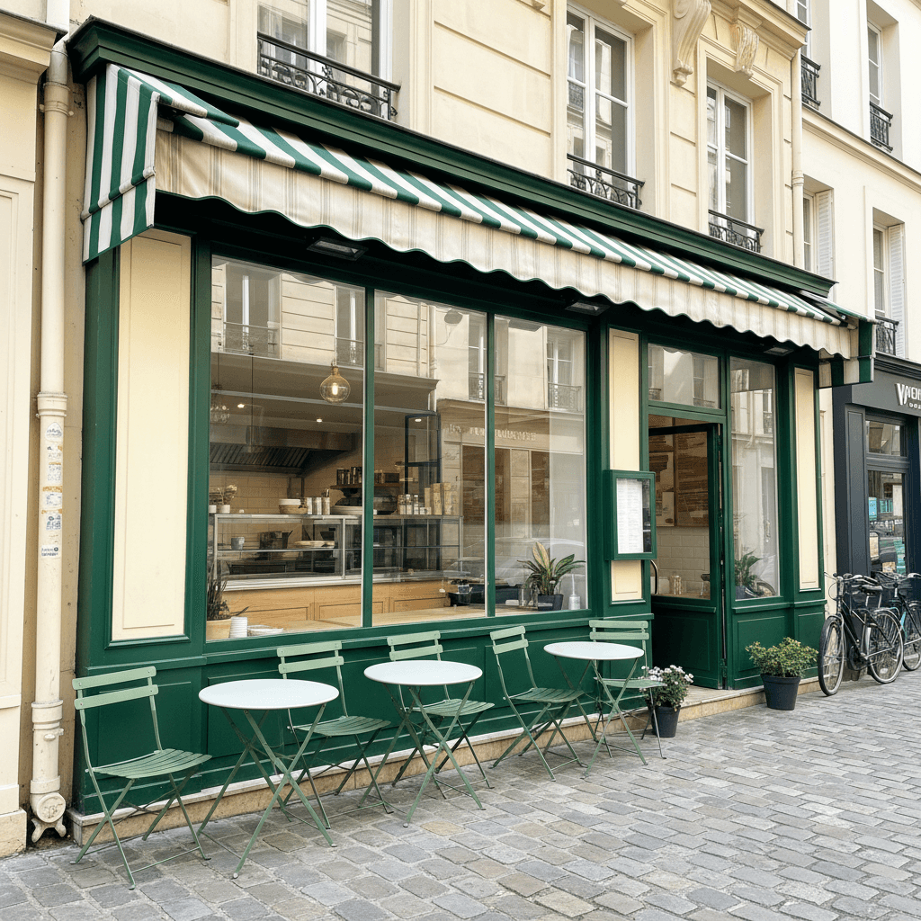 Snack 40 couverts à Paris : cave/réserve