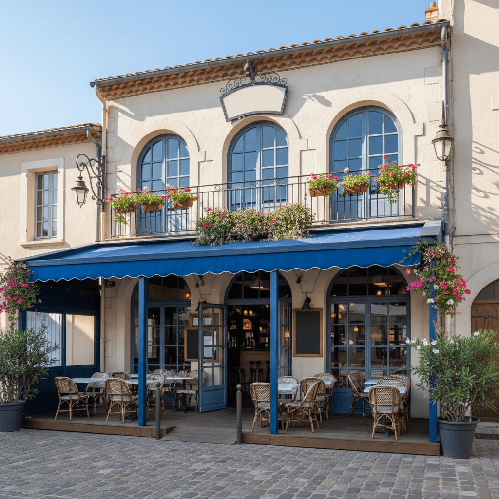 Restaurant 200m² à Le Grau-Du-Roi : terrasse - licence IV - Image 1