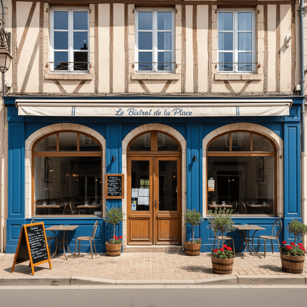 Restaurant 150m² à Beaulieu-Sous-La-Roche : terrasse - licence IV - Image 1