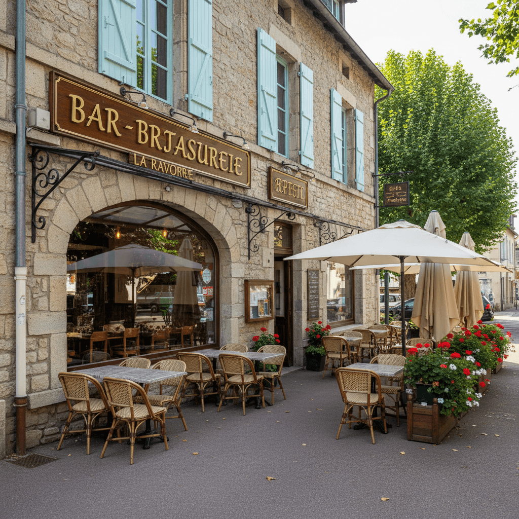 Bar-brasserie 280m² à La Ravoire : terrasse - Image 1