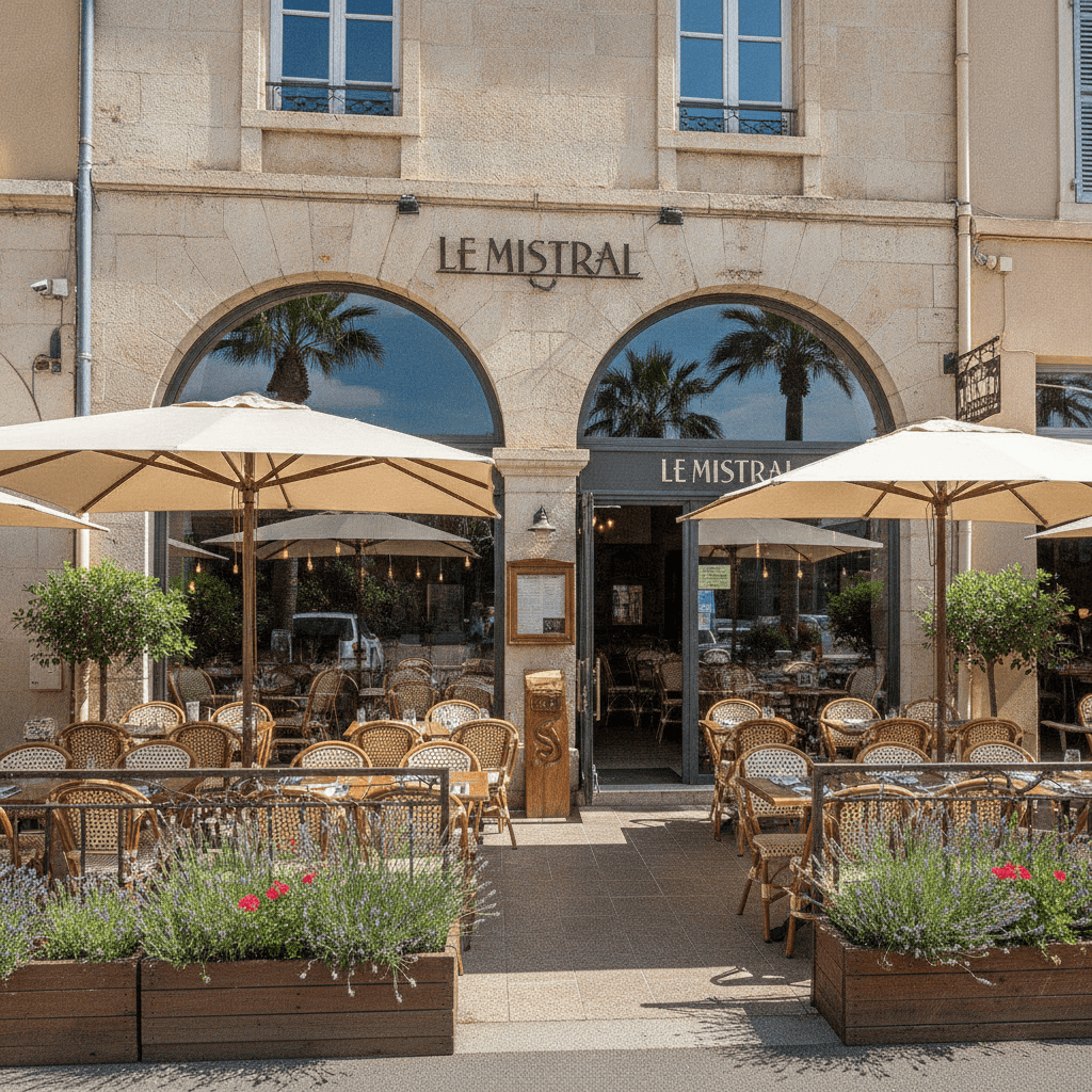 Restaurant à Saint-Raphaël : terrasse - licence IV - Image 1