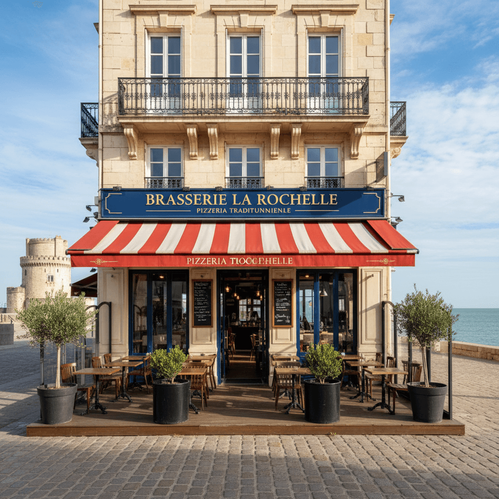 Bar-brasserie à La Rochelle : terrasse - licence IV - Image 1
