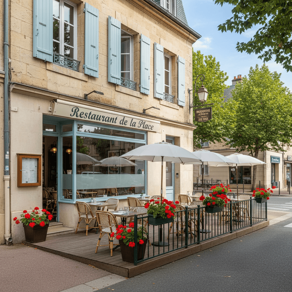 Restaurant à Mérignac : terrasse - licence IV - Image 1
