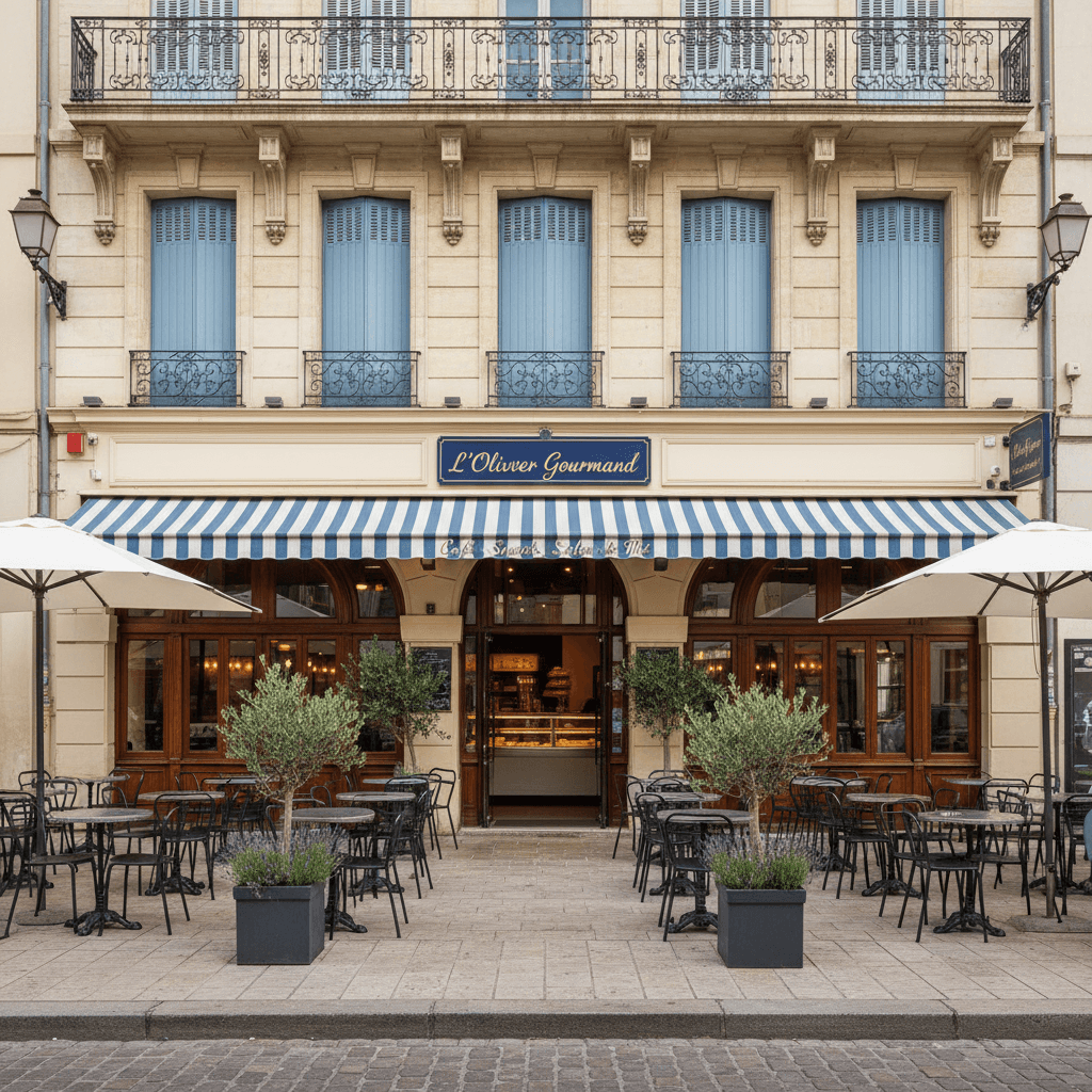Fast-food 750m² à Nîmes : terrasse - licence IV - Image 1