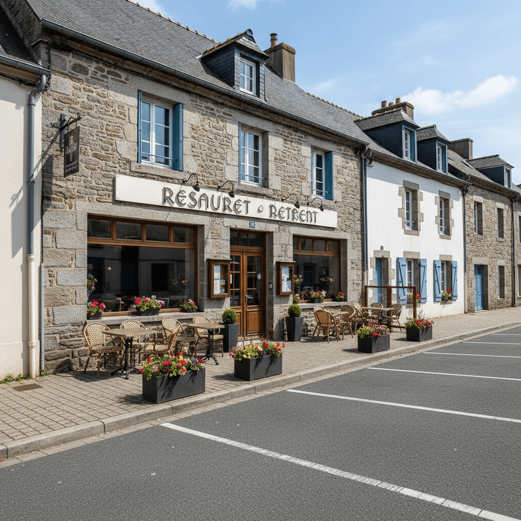 Restaurant à Quimper : licence IV - parking - Image 1