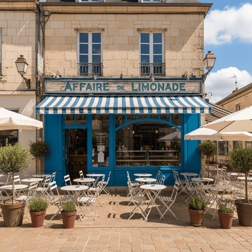 Snack à Landes : terrasse - climatisation - Image 1