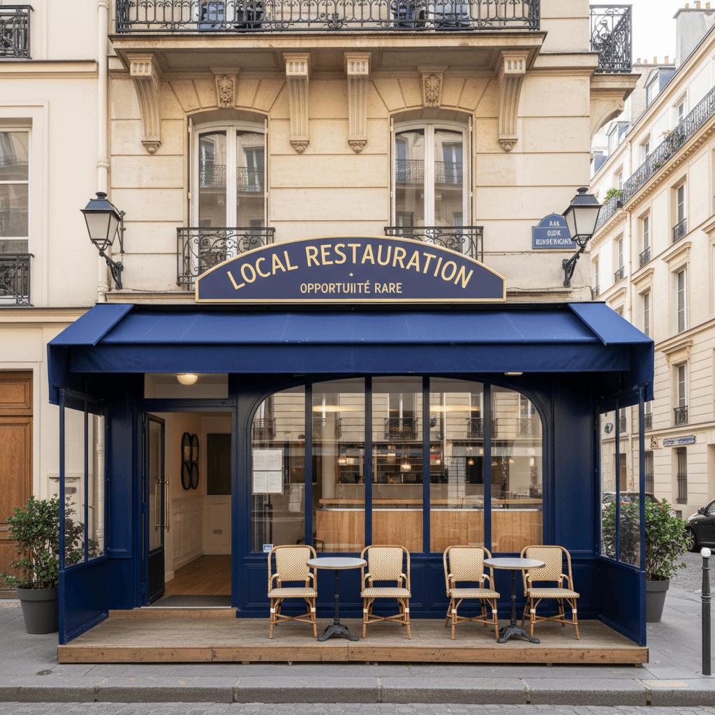 Local Restauration de 90 m² à Paris - Opportunité Rare - Image 1