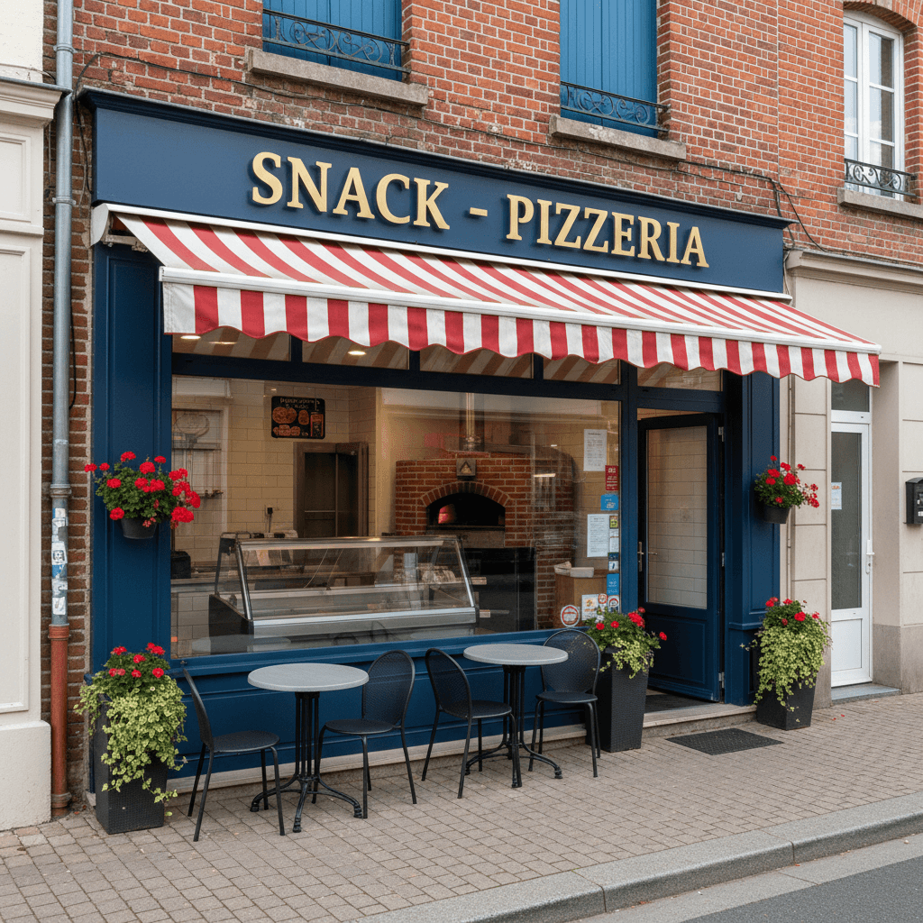 Snack 75m² à Lesquin : terrasse - licence IV - Image 1
