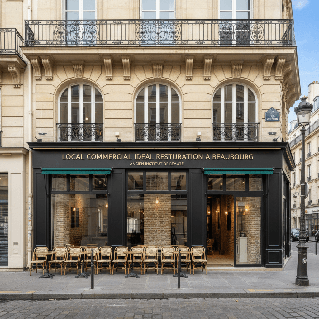 Local Commercial Idéal Restauration à Beaubourg - Image 1