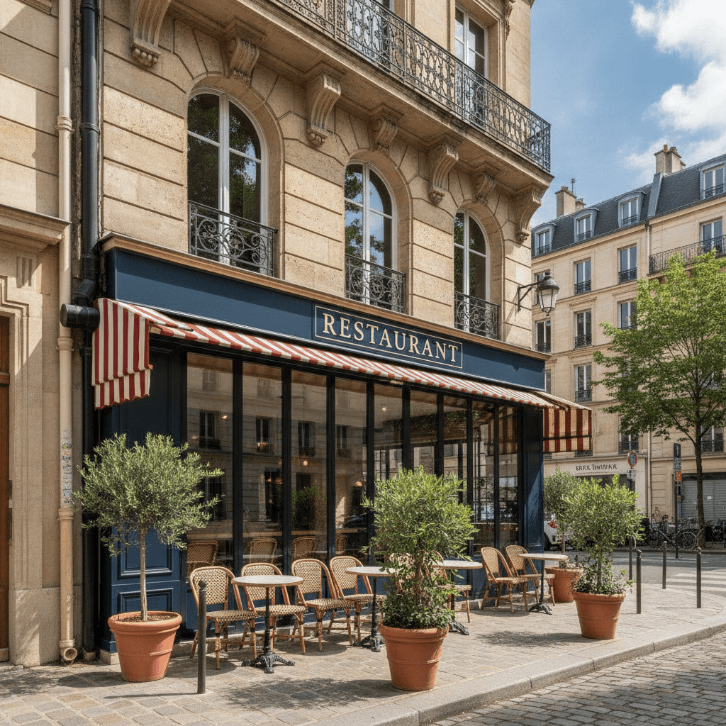 Restaurant 158m² à Montreuil : extraction
