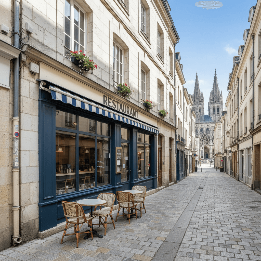 Restaurant 105m² à Nantes : extraction - climatisation - Image 1