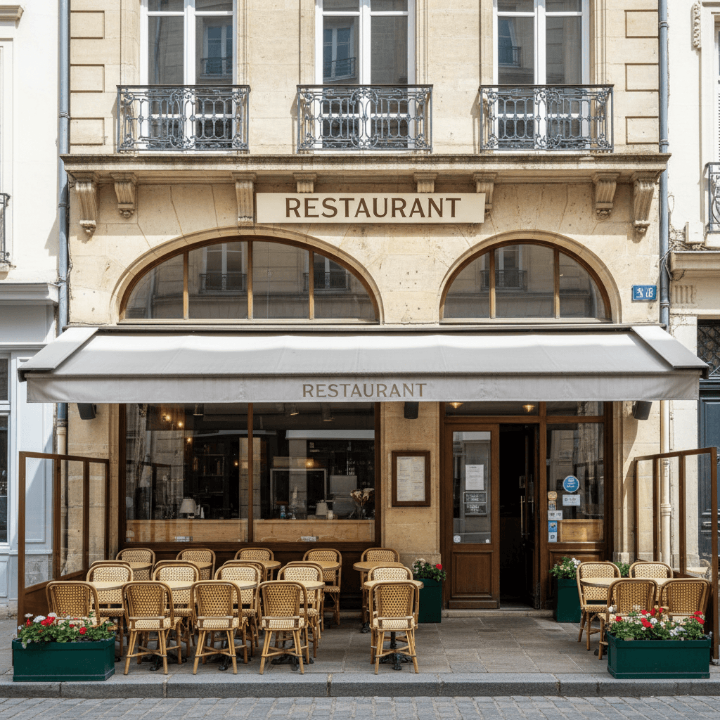Restaurant 80m² à Le Havre : terrasse - licence IV