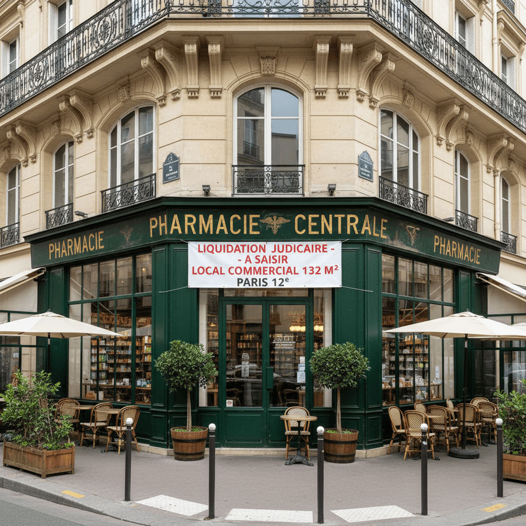 Local Commercial de Restauration à Paris 12ᵉ en liquidation judiciaire - Image 1