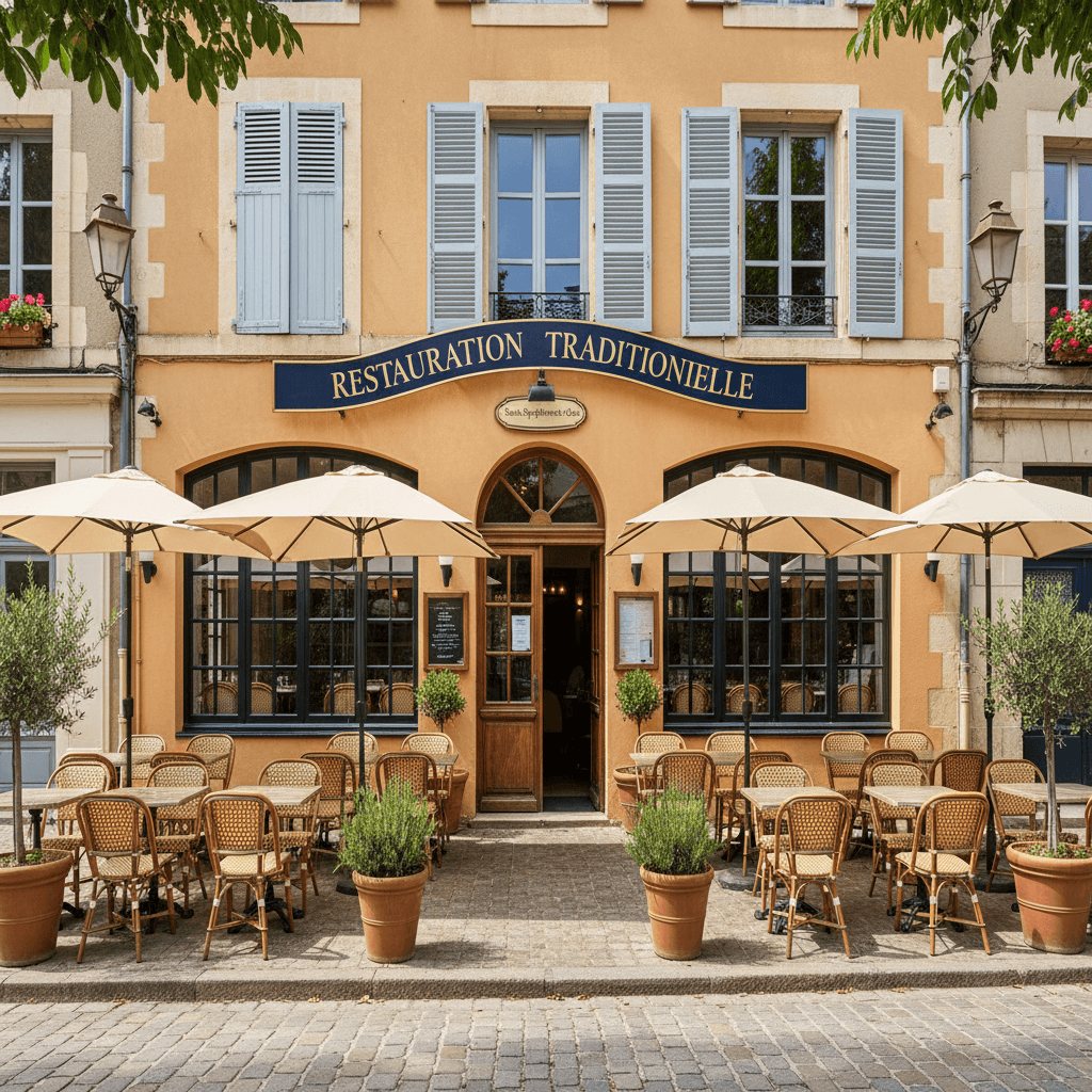 Restaurant 200m² à Saint-Symphorien-D'Ozon : terrasse - licence IV - Image 1