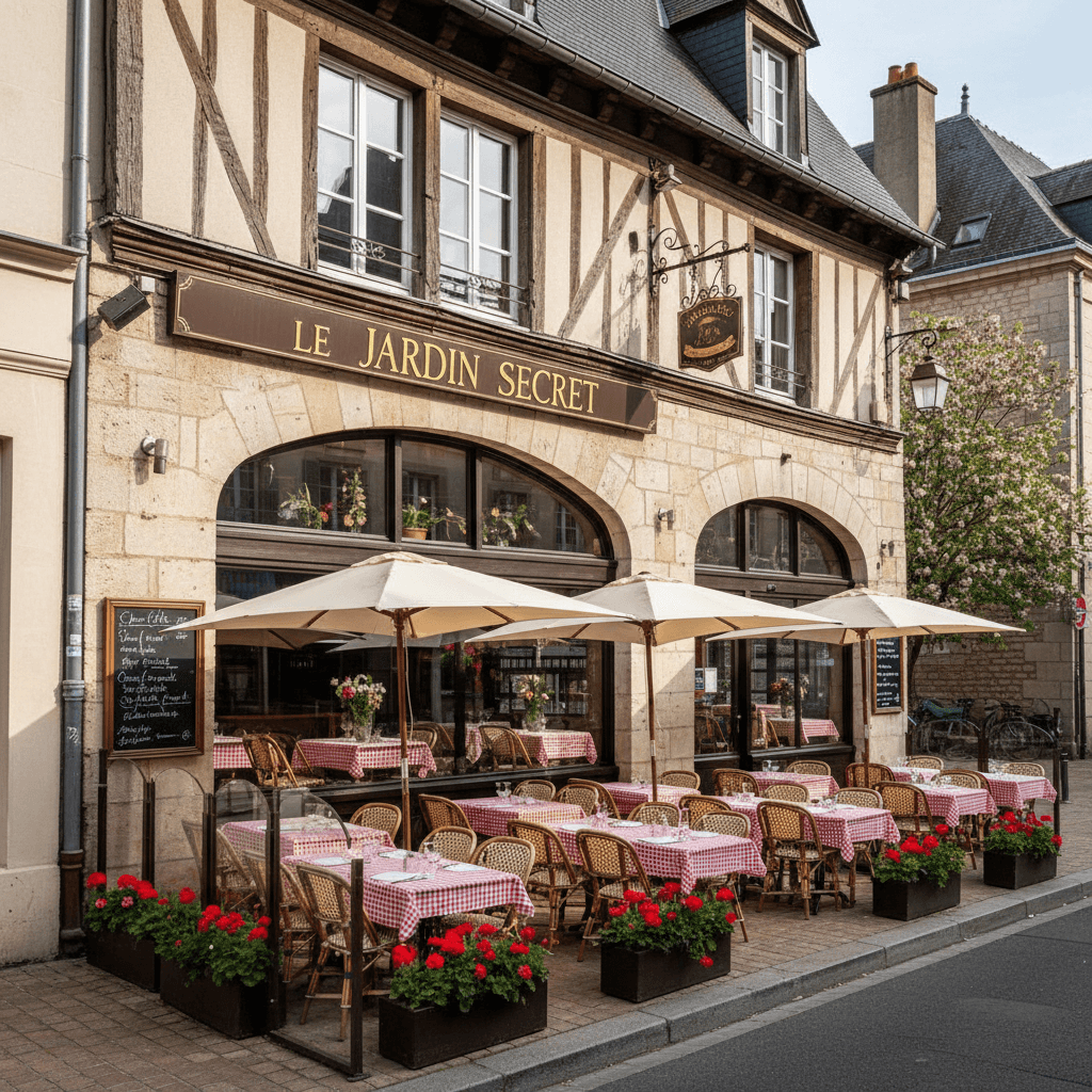 Restaurant à Rouen : terrasse - licence IV