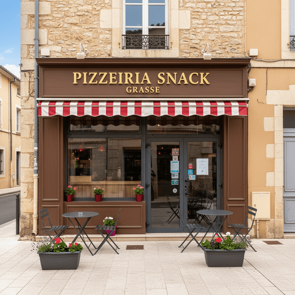 Fast-food 140m² à Grasse : terrasse - licence IV - Image 1