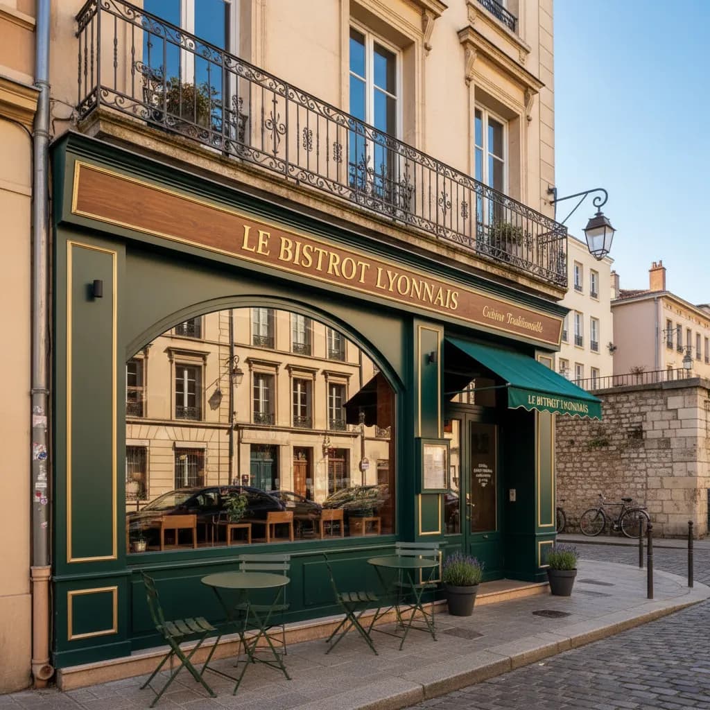 Restaurant 58m² à Lyon : terrasse - licence IV - Image 1