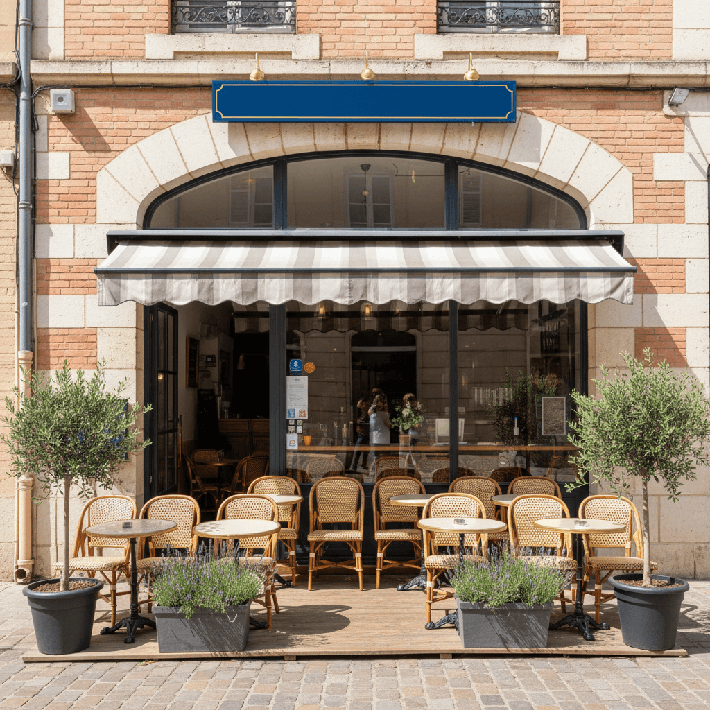 Restaurant 70m² à Toulouse : terrasse - licence IV - Image 1