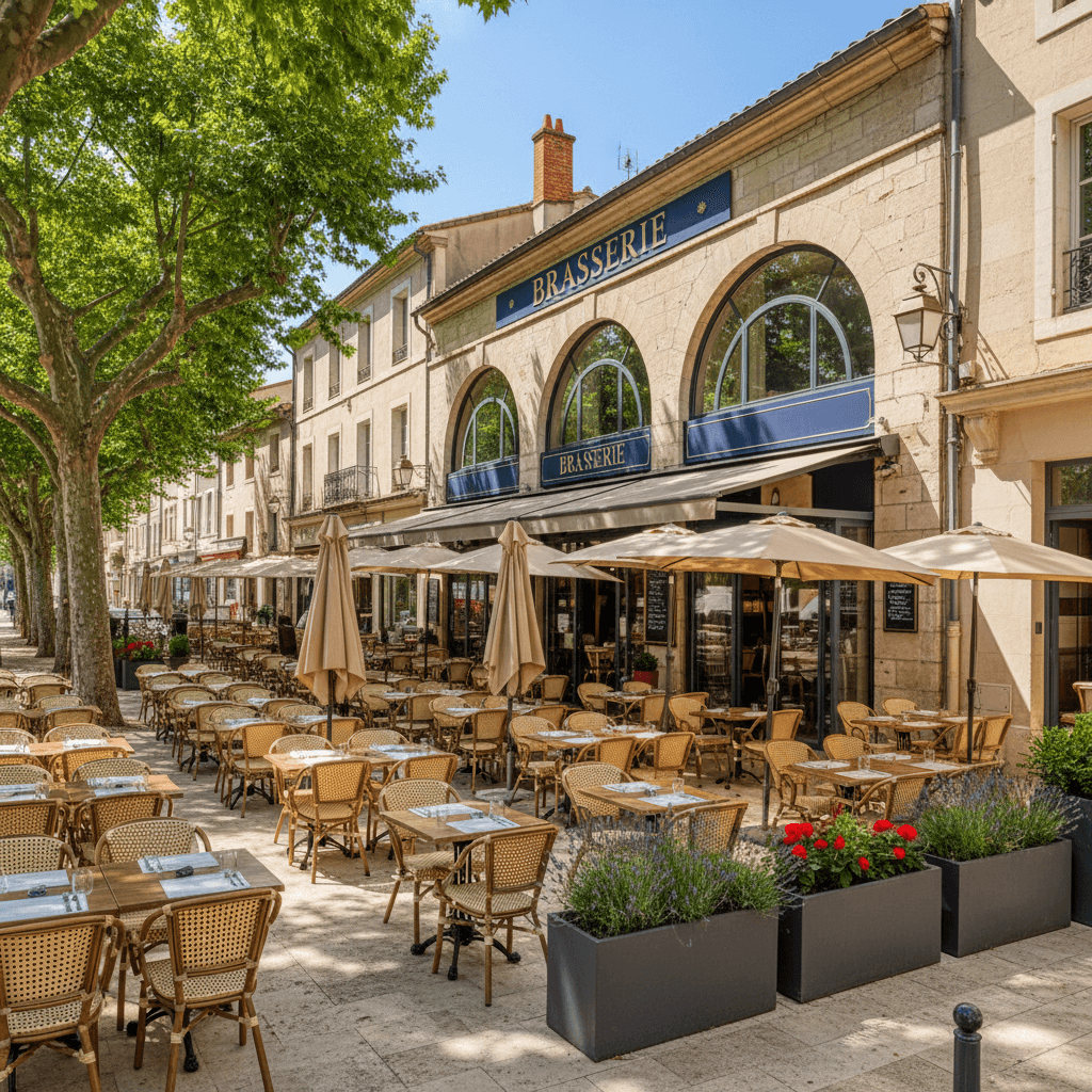 Bar-brasserie 80 couverts à Draguignan : terrasse - licence IV - Image 1