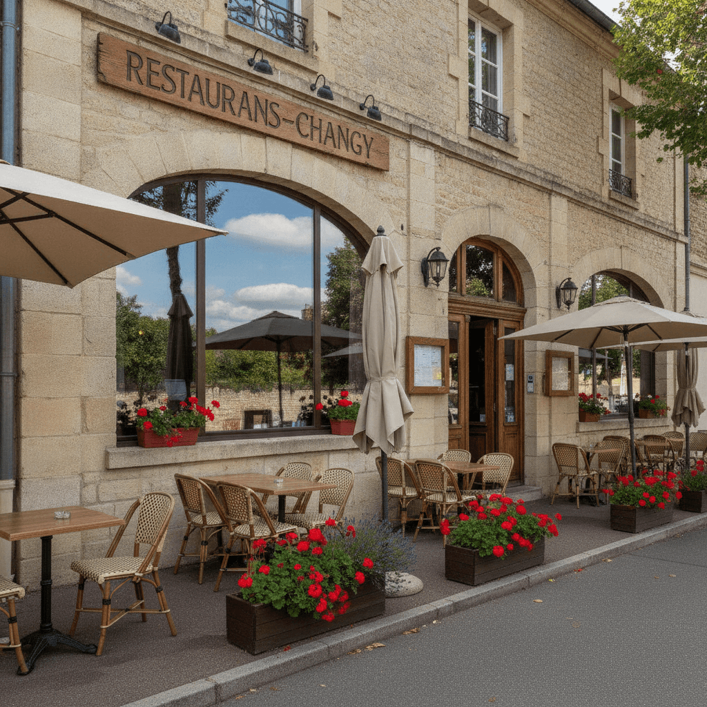 Restaurant 613m² à Varennes-Changy : terrasse - licence IV - Image 1