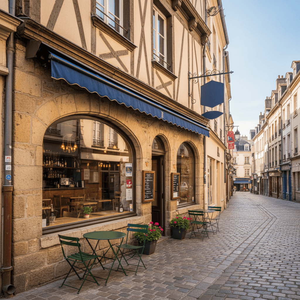 Restaurant 70m² à Rouen : extraction