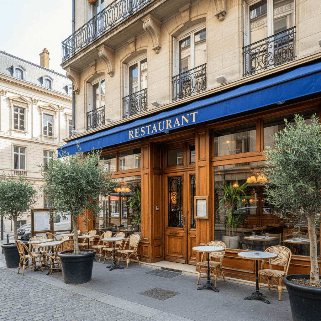 Restaurant à Lyon : terrasse - licence IV