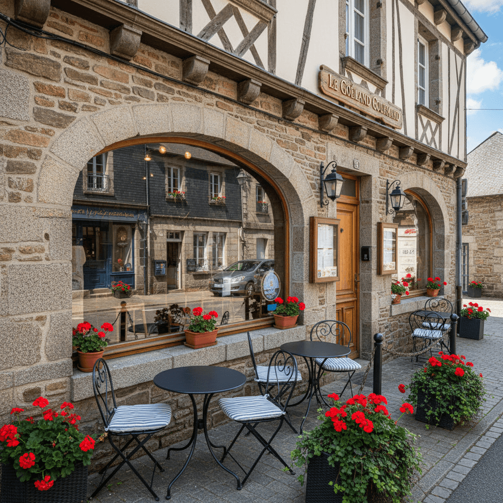 Restaurant à Morlaix : terrasse - licence IV - Image 1