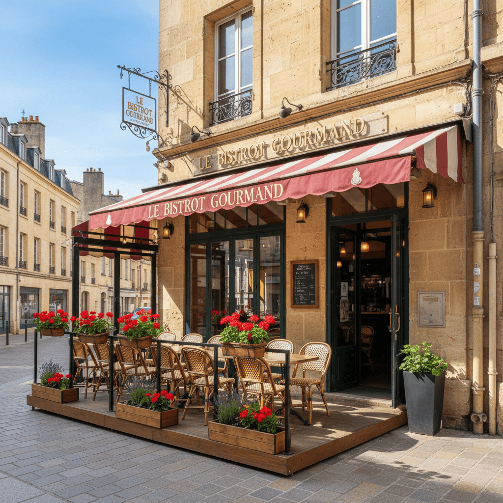 Restaurant 65m² à Bordeaux : extraction