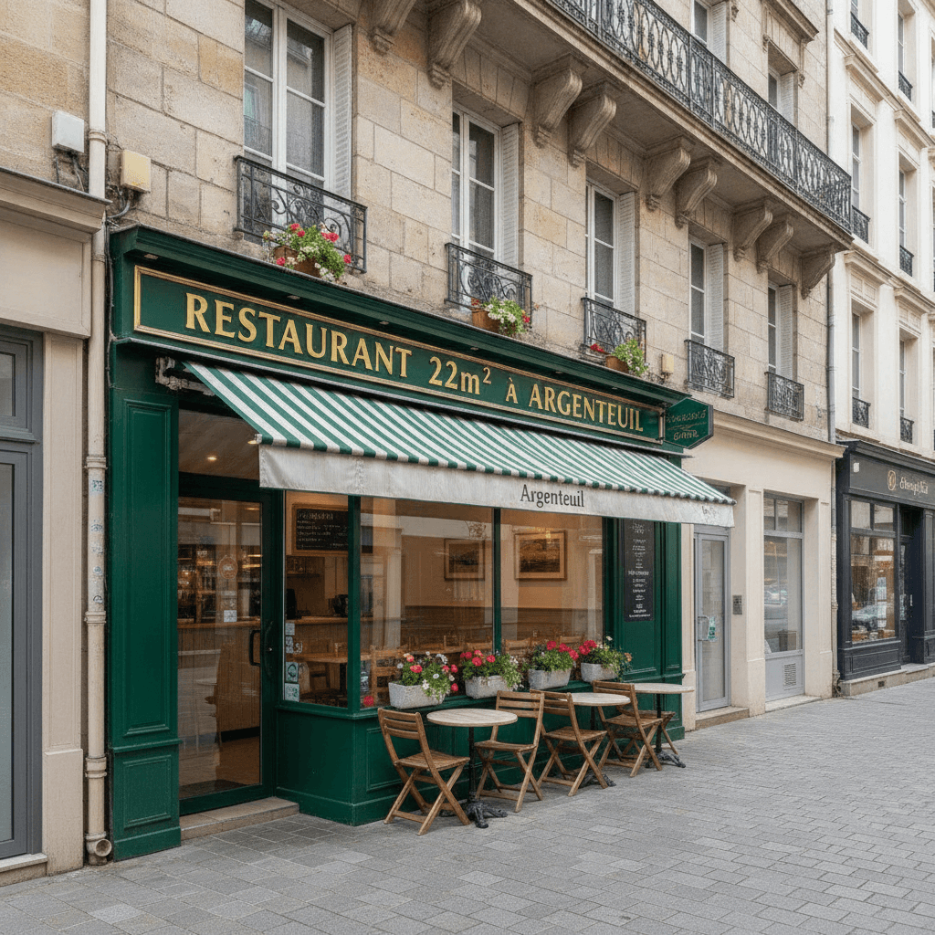 Restaurant 22m² à Argenteuil - Image 1