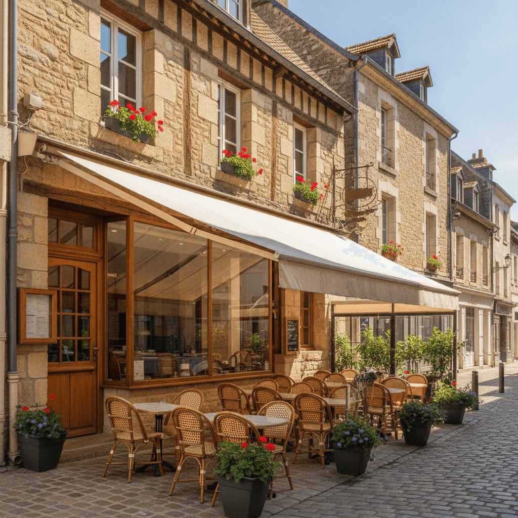 Restaurant à La Rochelle : terrasse - licence IV - Image 1