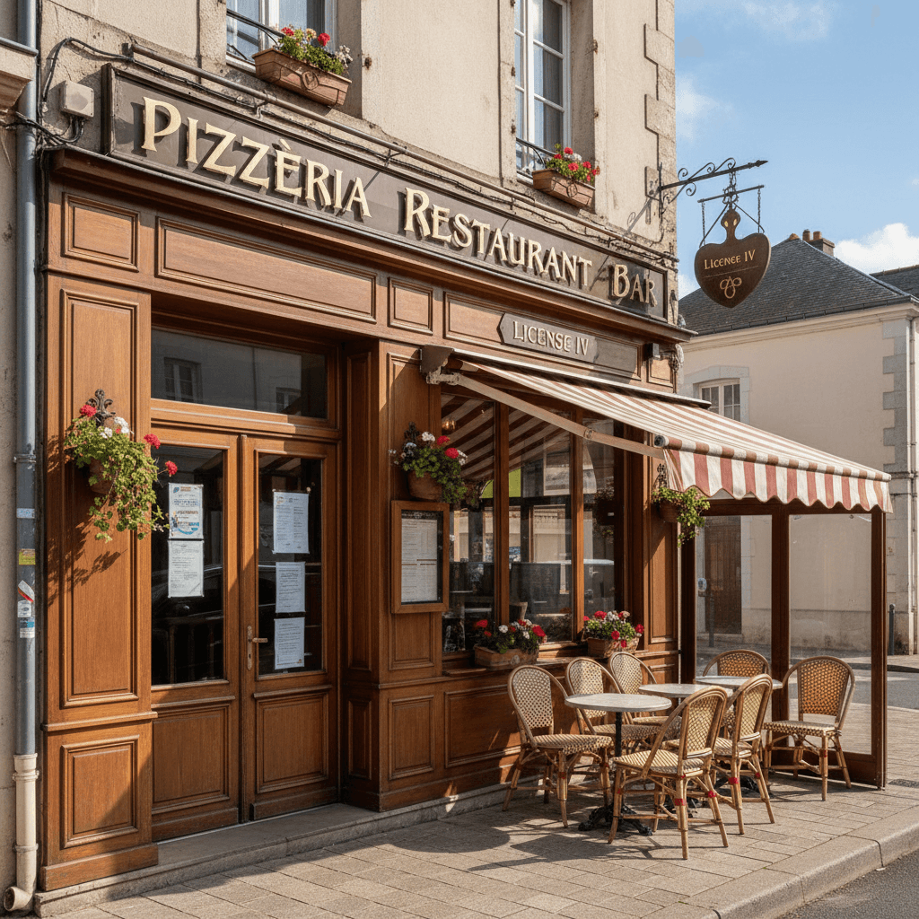 Restaurant 165m² à Lillebonne : terrasse - licence IV