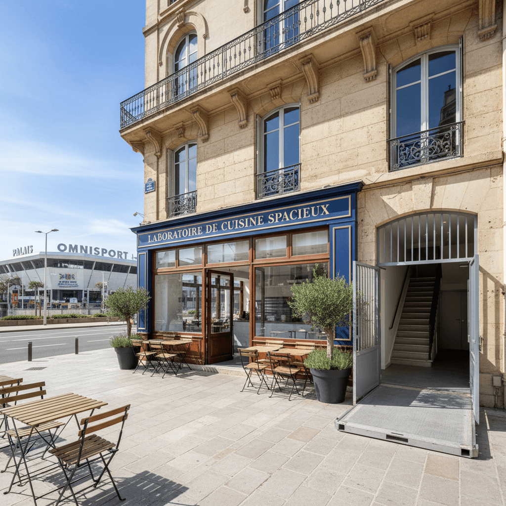Laboratoire de Cuisine Spacieux à Marseille