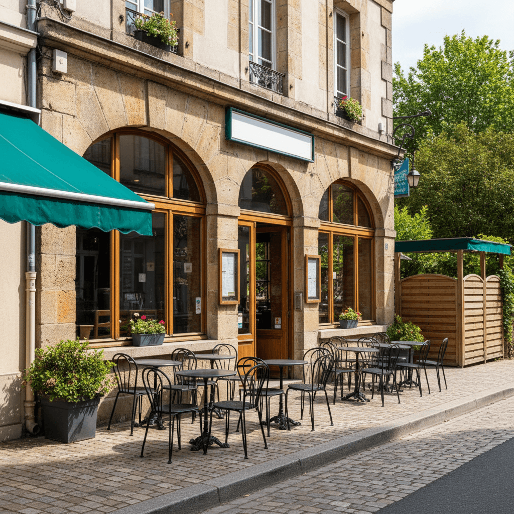 Bar-brasserie à Nantes : terrasse - licence IV - Image 1