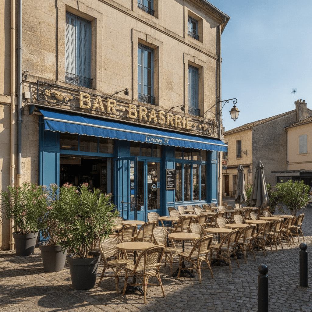 Bar-brasserie 160m² à Frontignan : terrasse - licence IV - Image 1
