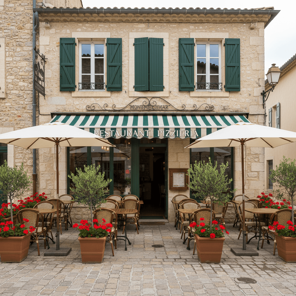 Restaurant 120m² à Montélimar : terrasse - licence IV - Image 1