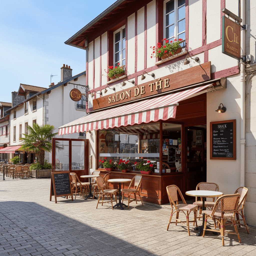 Snack 102m² à Biarritz : terrasse - licence IV - Image 1