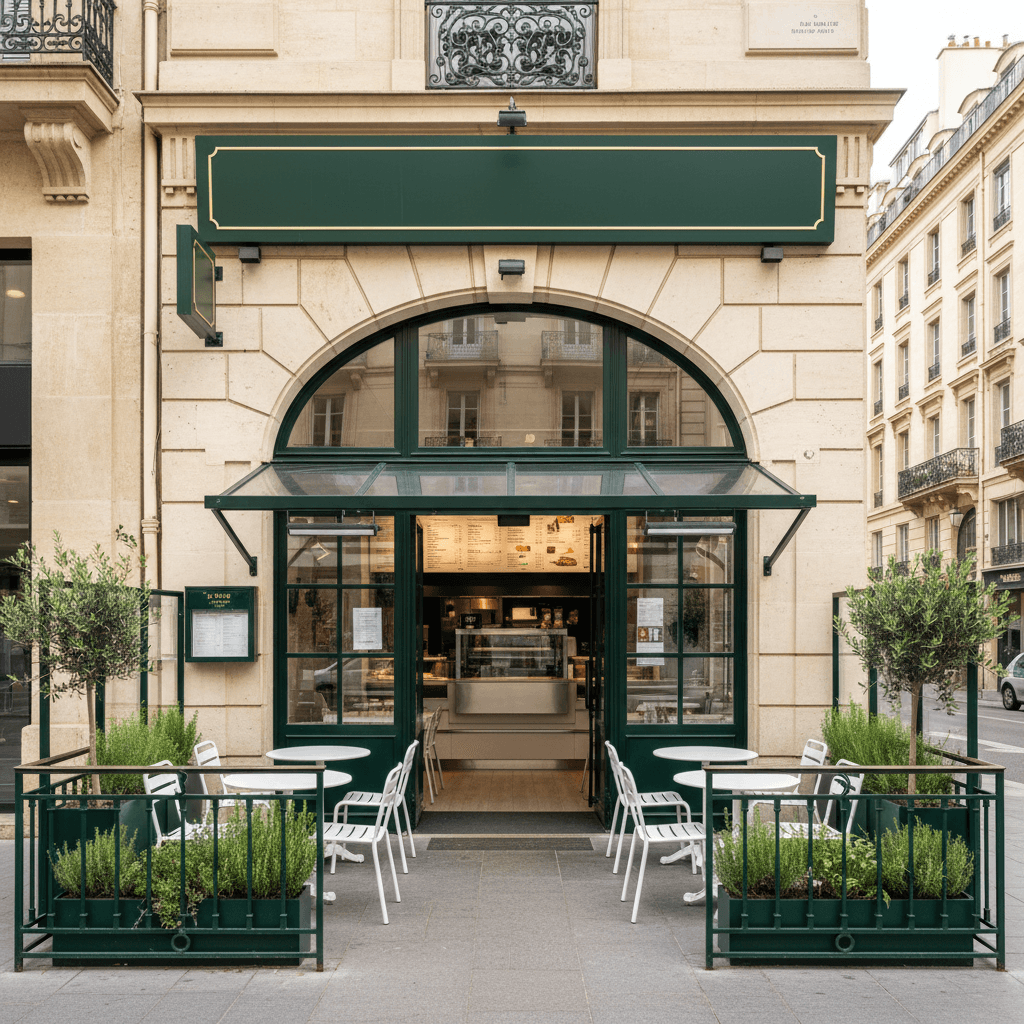 Fast-food 139m² à Marseille : terrasse - Image 1