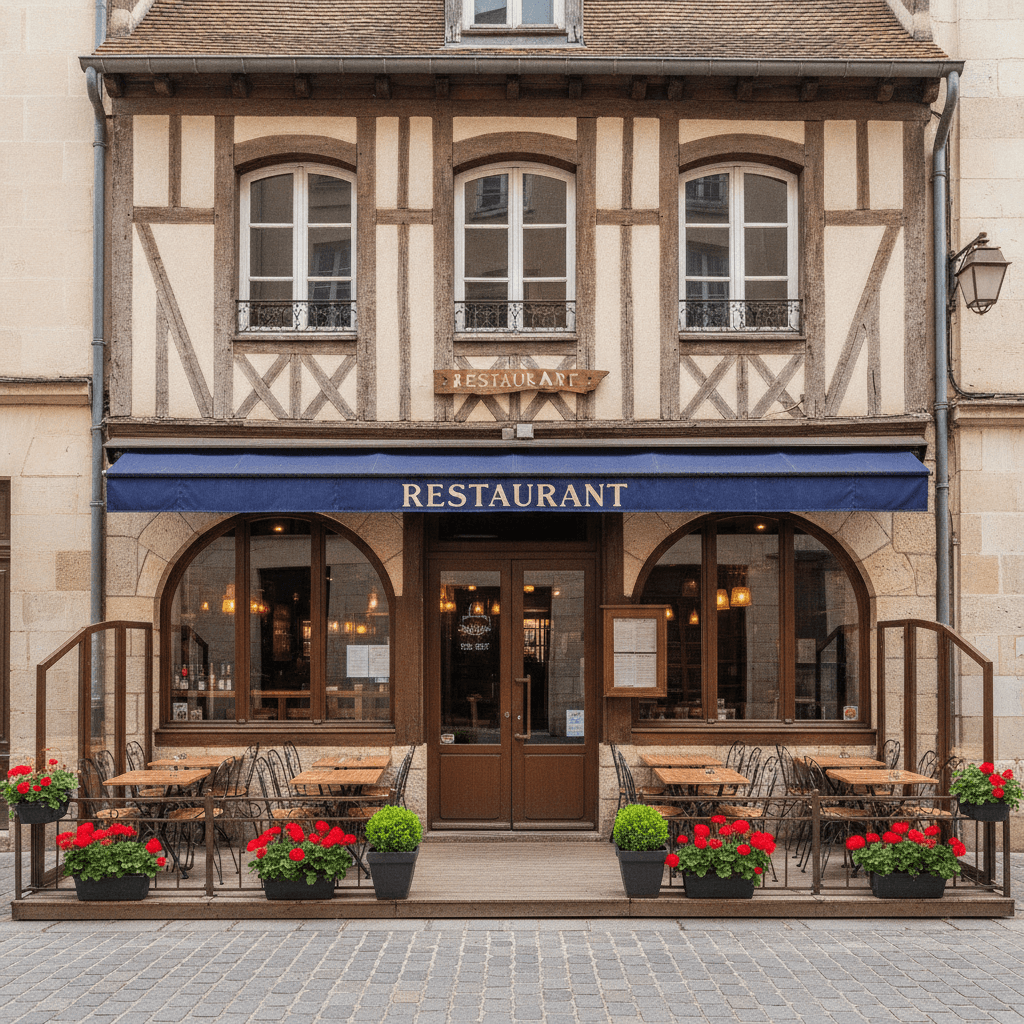 Restaurant 180m² à Troyes : terrasse - licence IV - Image 1