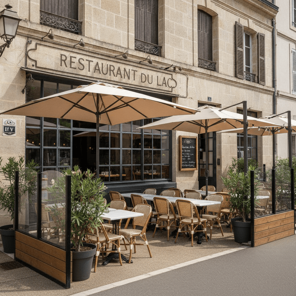 Restaurant 250m² à Carcans : terrasse - licence IV - Image 1
