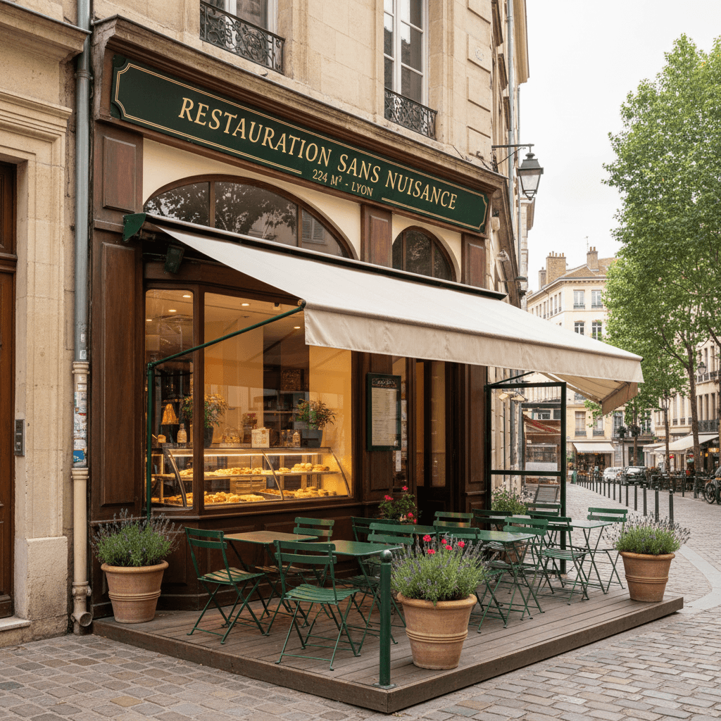 Restauration sans nuisance à Lyon - 224 m² - Image 1