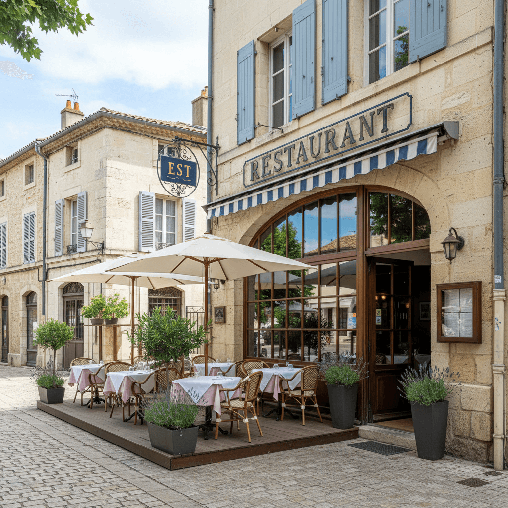 Restaurant 673m² à Béziers : terrasse - licence IV - Image 1