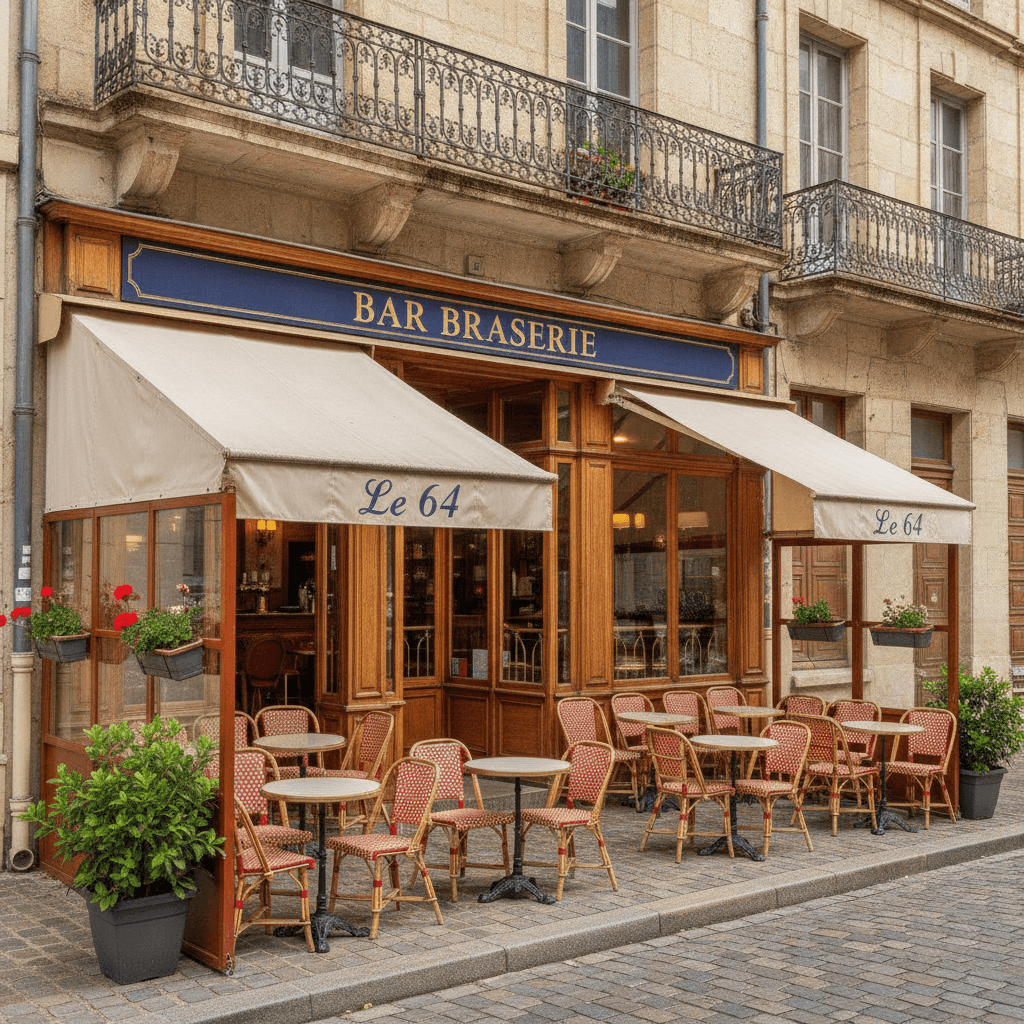 Bar-brasserie 64m² à Villefranche-Sur-Saône : terrasse - licence IV - Image 1