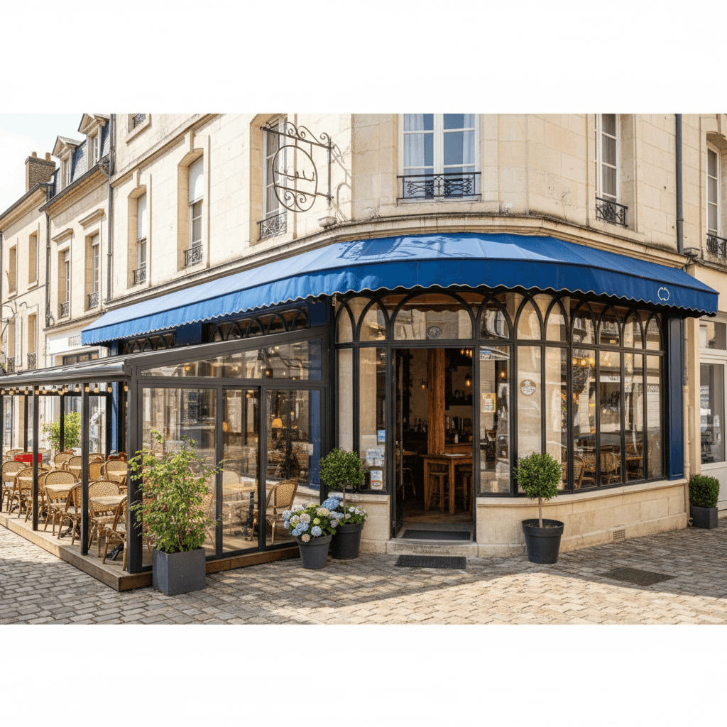 Restaurant 225m² à Blois : terrasse - licence IV - Image 1