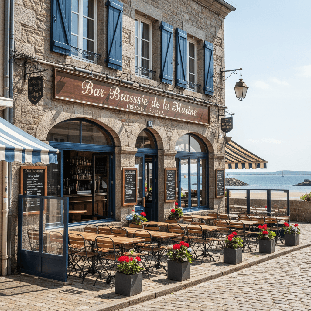 Bar-brasserie à Brest : terrasse - licence IV - Image 1