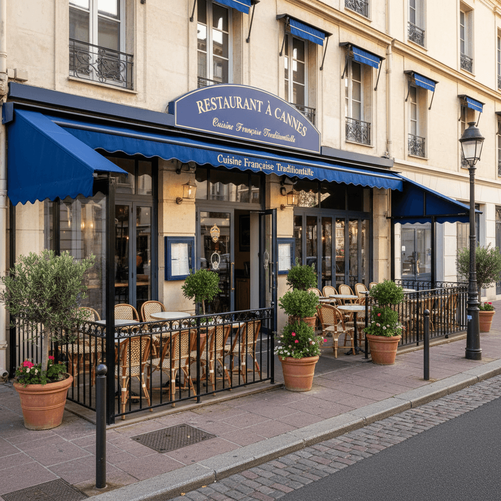 Restaurant 60m² à Cannes : terrasse - licence IV - Image 1