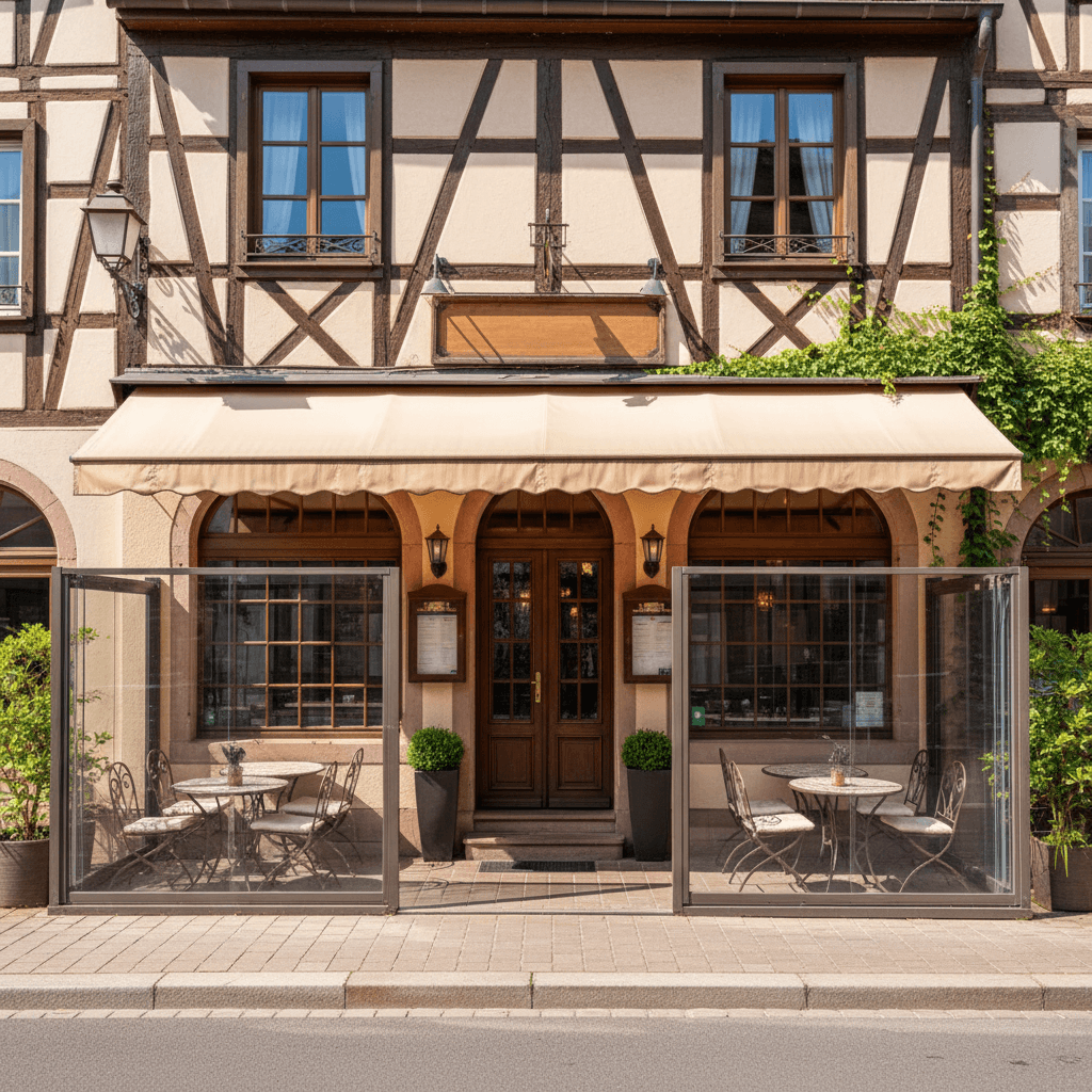 Restaurant 142m² à Schiltigheim : terrasse - licence IV - Image 1