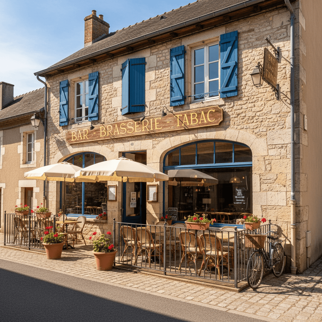 Bar-brasserie 176m² à Ménétréol-Sous-Sancerre : terrasse - licence IV - Image 1