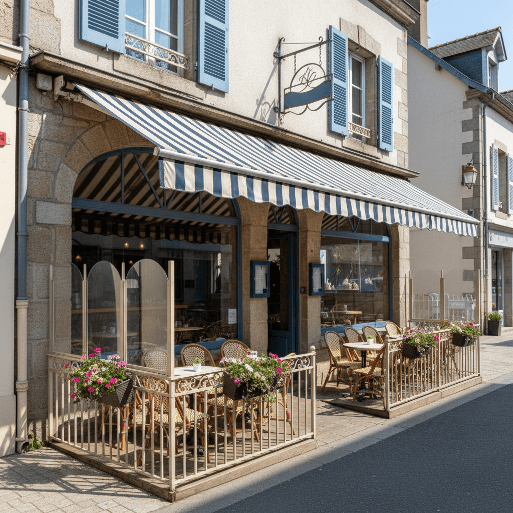Restaurant 100m² à Concarneau : terrasse - licence IV - Image 1
