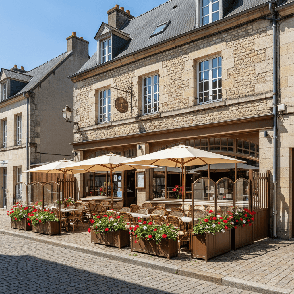 Restaurant à Caen : terrasse - licence IV - Image 1