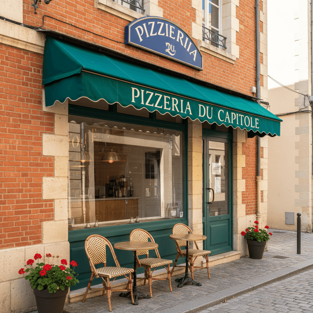 Fast-food 42m² à Toulouse : terrasse - extraction